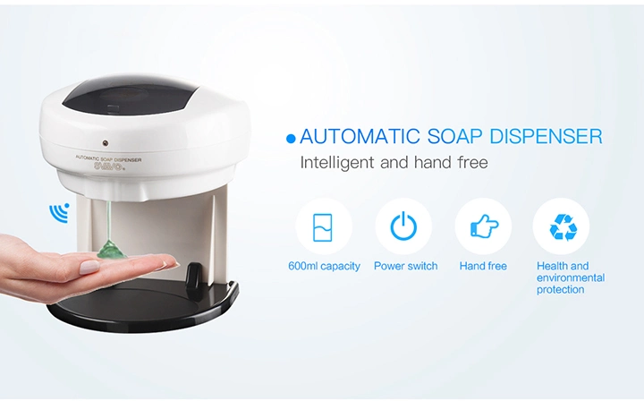 Table Type Liquid Automatic Sensor Hand Wash Soap Dispenser (V-120S)