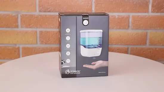 Svavo Ultimo dispenser automatico di sapone liquido da tavolo con funzione vivavoce e sensore
