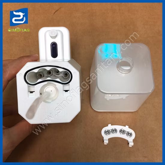 Dispenser automatico di sapone in schiuma di gel liquido da tavolo piccolo in plastica da 250 ml